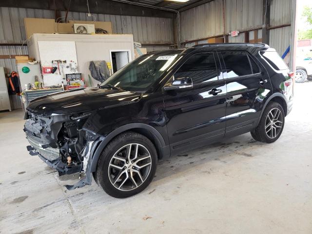 FORD EXPLORER S 2019 with VIN 1FM5K8GTXKGA39120 - Photo from auction