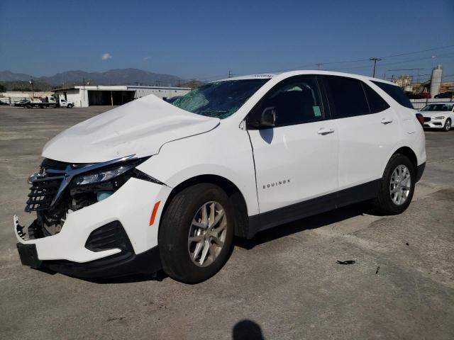 CHEVROLET EQUINOX LS 2023 with VIN 3GNAXHEG1PL205982 - Photo from auction