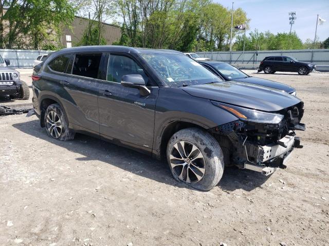 Photo 4 from auction – 2021 TOYOTA HIGHLANDER with VIN 5TDGBRCH6MS520723