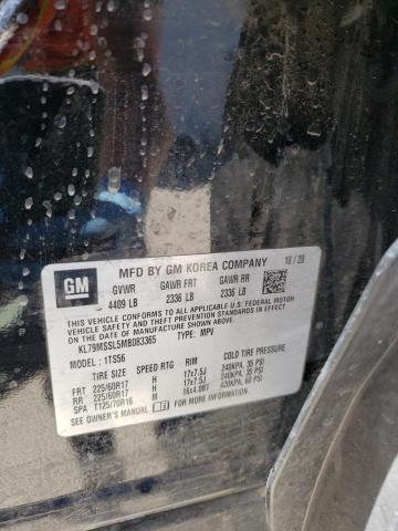 Photo 14 from auction – 2021 CHEVROLET TRAILBLAZE with VIN KL79MSSL5MB083365