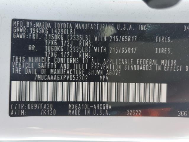 Photo 14 from auction – 2023 TOYOTA COROLLA CR with VIN 7MUCAAAGXPV053202