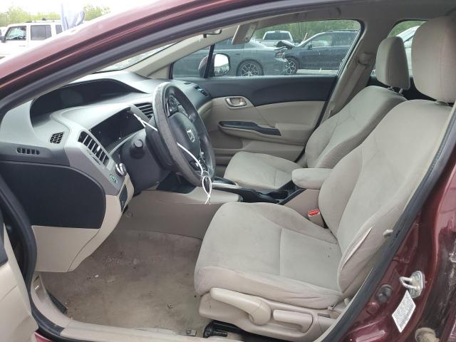 Photo 7 from auction – 2012 HONDA CIVIC LX with VIN 19XFB2F57CE065975