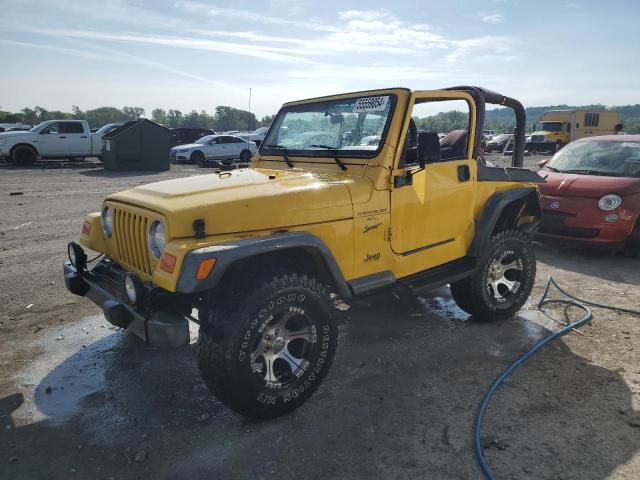 JEEP WRANGLER / 2000 with VIN 1J4FA49S3YP745163 - Photo from auction