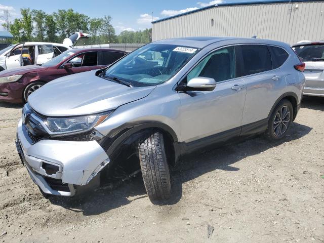Photo 1 from auction – 2021 HONDA CR-V EX with VIN 7FARW2H55ME009452
