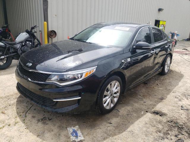 KIA OPTIMA LX 2018 with VIN 5XXGT4L35JG274362 - Photo from auction