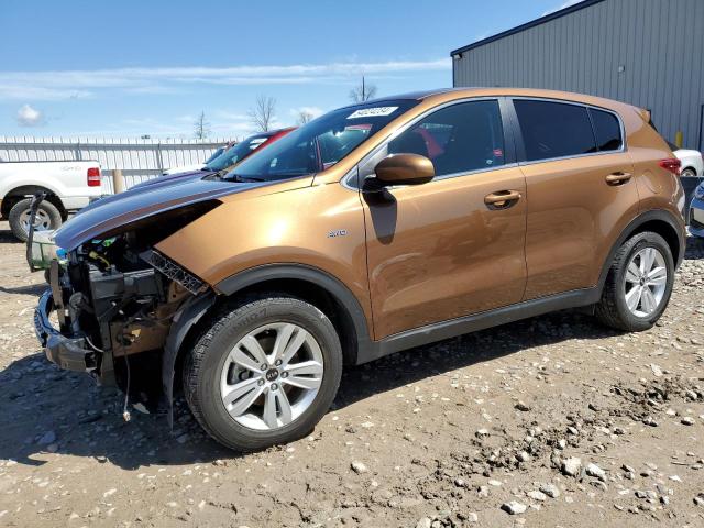 KIA SPORTAGE L 2017 with VIN KNDPMCAC3H7230289 - Photo from auction