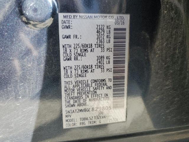 Photo 14 from auction – 2016 NISSAN ROGUE S with VIN 5N1AT2MV8GC829805