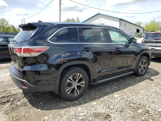 Photo 3 from auction – 2016 TOYOTA HIGHLANDER with VIN 5TDJKRFH1GS245817