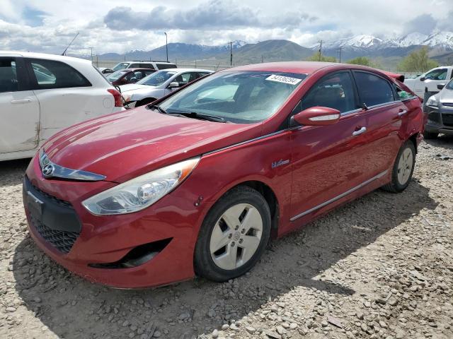HYUNDAI SONATA HYB 2011 with VIN KMHEC4A46BA011079 - Photo from auction
