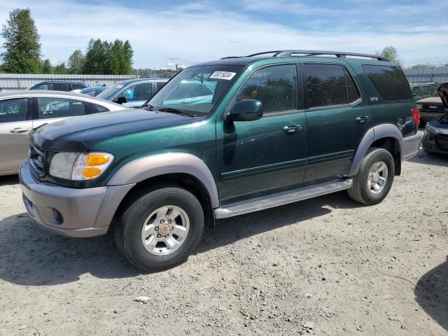 TOYOTA SEQUOIA SR 2001 with VIN 5TDBT44A91S005447 - Photo from auction