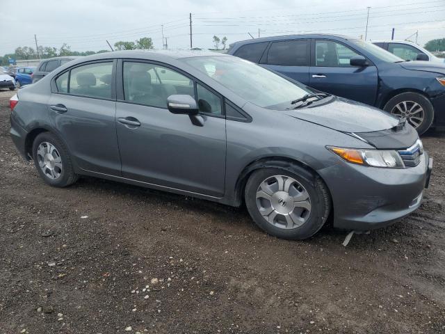 Photo 4 from auction – 2012 HONDA CIVIC HYBR with VIN JHMFB4F32CS001428