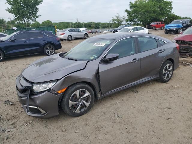 HONDA CIVIC LX 2019 with VIN 19XFC2F65KE042344 - Photo from auction