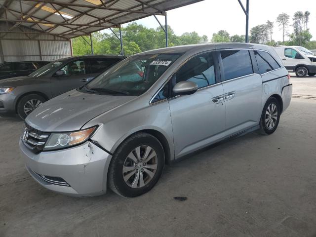 HONDA ODYSSEY EX 2014 with VIN 5FNRL5H44EB005245 - Photo from auction