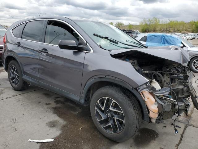 Photo 4 from auction – 2016 HONDA CR-V SE with VIN 2HKRM3H49GH521896
