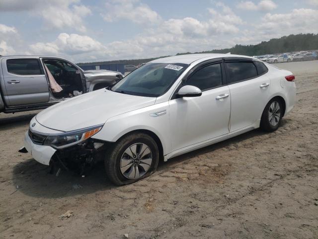 KIA OPTIMA HYB 2017 with VIN KNAGT4LCXH5007116 - Photo from auction