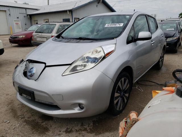 NISSAN LEAF S 2014 with VIN 1N4AZ0CP9EC333733 - Photo from auction