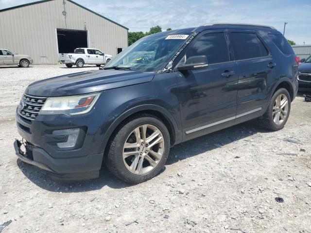 FORD EXPLORER X 2017 with VIN 1FM5K7D83HGA73256 - Photo from auction