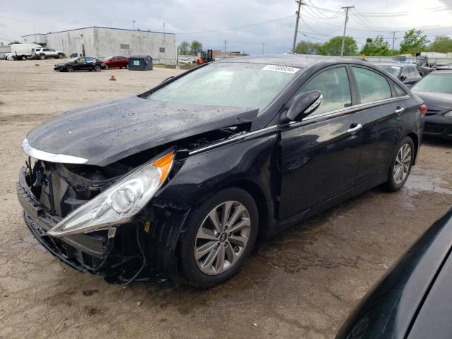HYUNDAI SONATA SE 2014 with VIN 5NPEC4AC4EH818757 - Photo from auction
