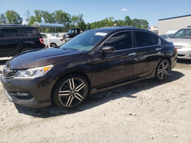 HONDA ACCORD SPO 2017 with VIN 1HGCR2F12HA201601 - Photo from auction