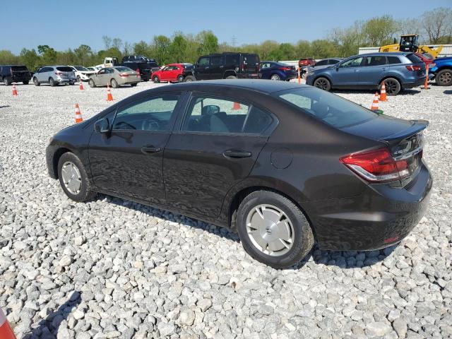 Photo 2 from auction – 2014 HONDA CIVIC HF with VIN 2HGFB2F63EH517616