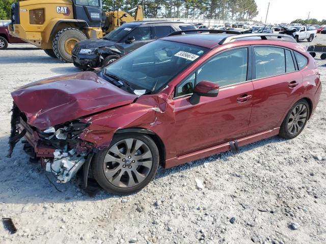 SUBARU IMPREZA SP 2015 with VIN JF1GPAU67F8299341 - Photo from auction