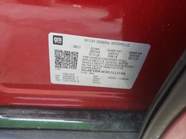 Photo 14 from auction – 2024 BUICK ENCLAVE PR with VIN 5GAEVBKW3RJ113194