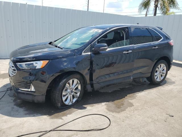 FORD EDGE TITAN 2022 with VIN 2FMPK4K90NBB03402 - Photo from auction