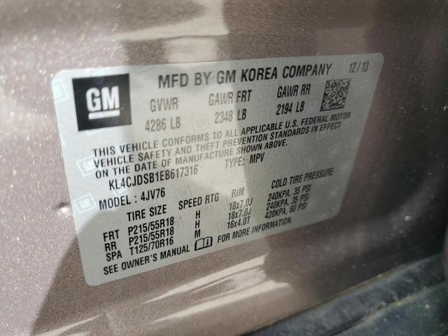 Photo 14 from auction – 2014 BUICK ENCORE PRE with VIN KL4CJDSB1EB617316