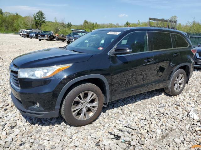 TOYOTA HIGHLANDER 2015 with VIN 5TDJKRFH2FS083985 - Photo from auction