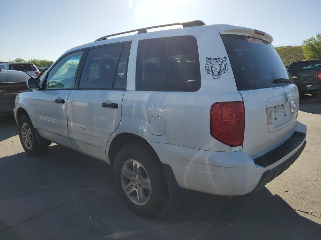 Photo 2 from auction – 2005 HONDA PILOT EXL with VIN 2HKYF18545H538654
