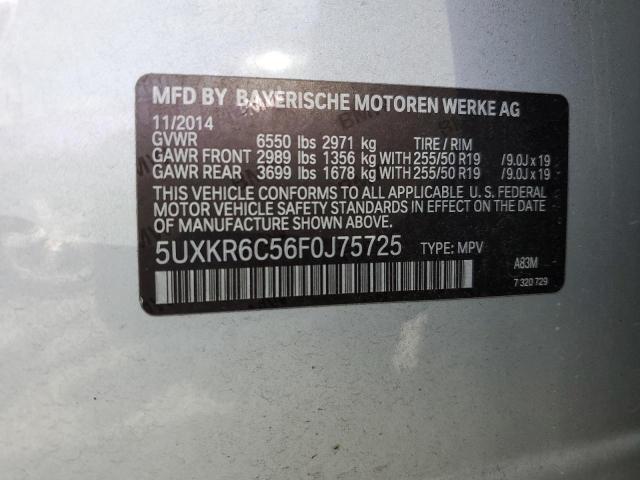 Photo 14 from auction – 2015 BMW X5 XDRIVE5 with VIN 5UXKR6C56F0J75725