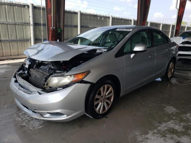 HONDA CIVIC EXL 2012 con VIN 2HGFB2F97CH557737 - Foto de la subasta