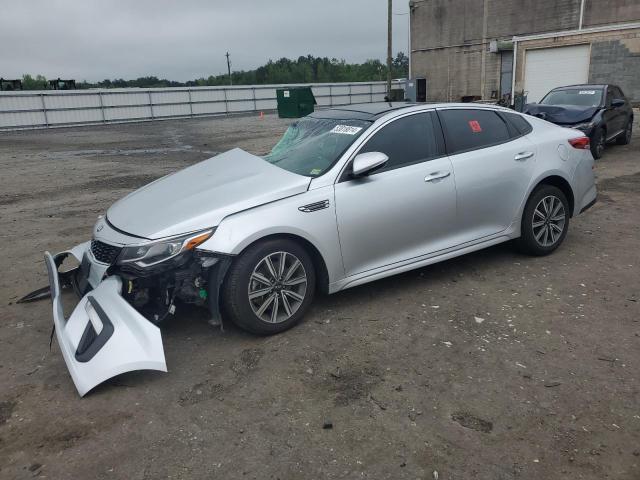 KIA OPTIMA EX 2019 with VIN 5XXGU4L11KG338779 - Photo from auction