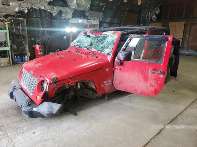 JEEP WRANGLER U 2012 with VIN 1C4BJWDG0CL186237 - Photo from auction