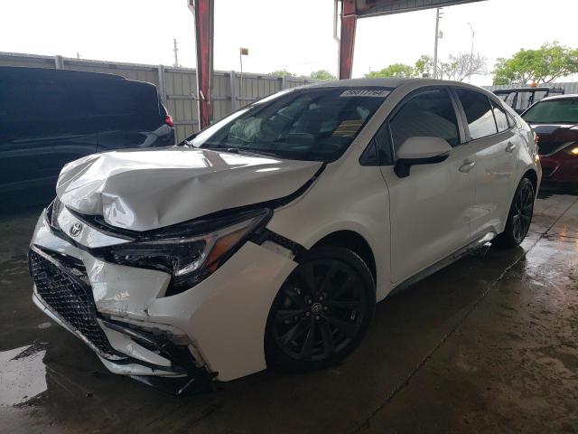 TOYOTA COROLLA SE 2023 with VIN 5YFS4MCE9PP155254 - Photo from auction