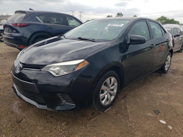 TOYOTA COROLLA L 2015 with VIN 2T1BURHE7FC461566 - Photo from auction