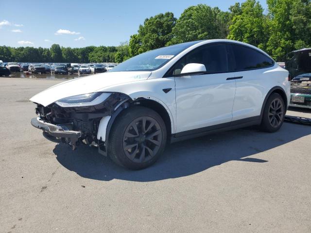 TESLA MODEL X 2022 with VIN 7SAXCAE50NF345766 - Photo from auction