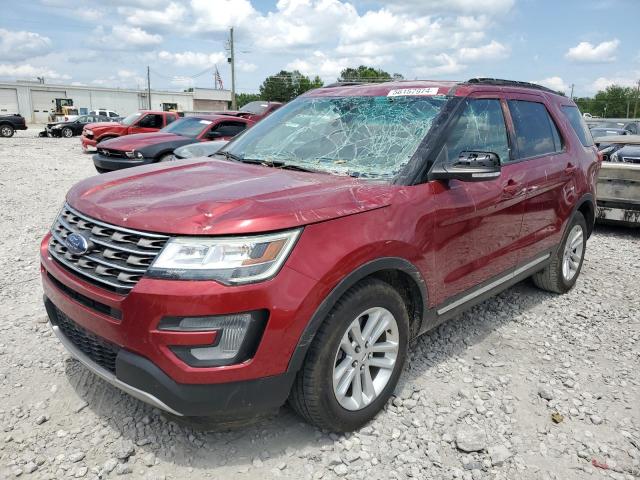 FORD EXPLORER X 2017 with VIN 1FM5K7D86HGC04633 - Photo from auction