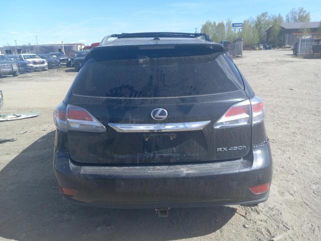 Photo 6 from auction – 2013 LEXUS RX 450 with VIN JTJBC1BA9D2060863