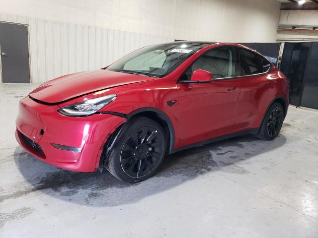 TESLA MODEL Y 2022 with VIN 7SAYGDEE5NF386369 - Photo from auction