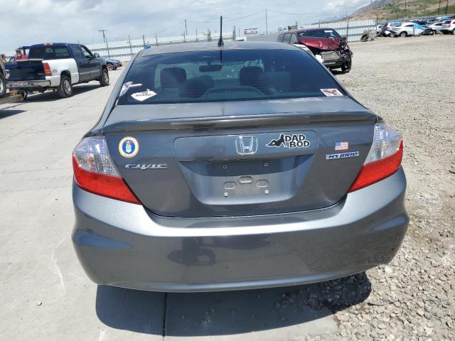 Photo 6 from auction – 2012 HONDA CIVIC HYBR with VIN JHMFB4F35CS001651