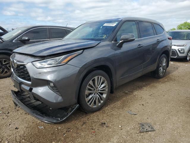 TOYOTA HIGHLANDER 2021 with VIN 5TDFZRBH4MS145391 - Photo from auction