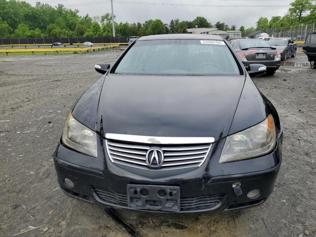 Photo 5 from auction – 2006 ACURA RL with VIN JH4KB16596C004226