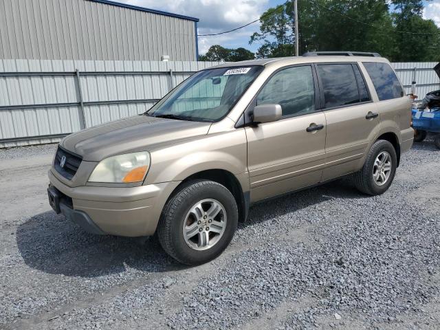 HONDA PILOT EXL 2005 with VIN 5FNYF18585B011277 - Photo from auction