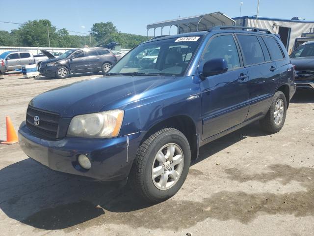 TOYOTA HIGHLANDER 2002 with VIN JTEHF21A720061297 - Photo from auction