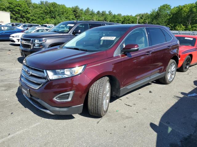 FORD EDGE TITAN 2018 with VIN 2FMPK4K90JBC29978 - Photo from auction
