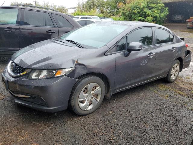 Photo 1 from auction – 2013 HONDA CIVIC LX with VIN 2HGFB2F51DH586617