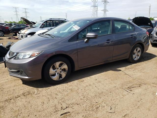 Photo 1 from auction – 2015 HONDA CIVIC LX with VIN 19XFB2F57FE061056