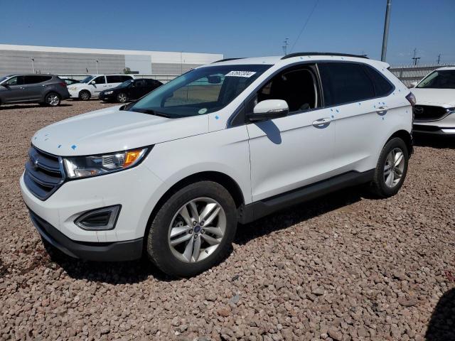 FORD EDGE SEL 2017 with VIN 2FMPK4J94HBB52060 - Photo from auction