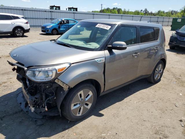 KIA SOUL EV 2017 with VIN KNDJP3AE2H7021544 - Photo from auction